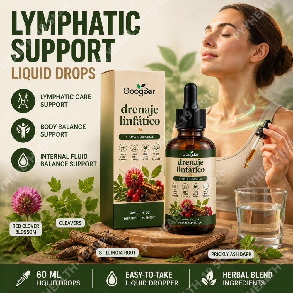 Herbal Wellness Liquid - กูเกียร์ ลิมฟาติก ซัพพอร์ต ลิควิด ดรอปส์ พร้อมสารสกัดจากคลีเวียร์,