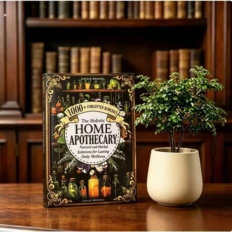 Herbal Holistic Wellness - หนังสือตำรับยาสมุนไพรโฮลิสติกสำหรับบ้าน, 1000+ สูตรสมุนไพรธรรมชาติที่ถูกลืม, หนังสืออ้างอิงเพื่อสุขภาพที่บ้าน