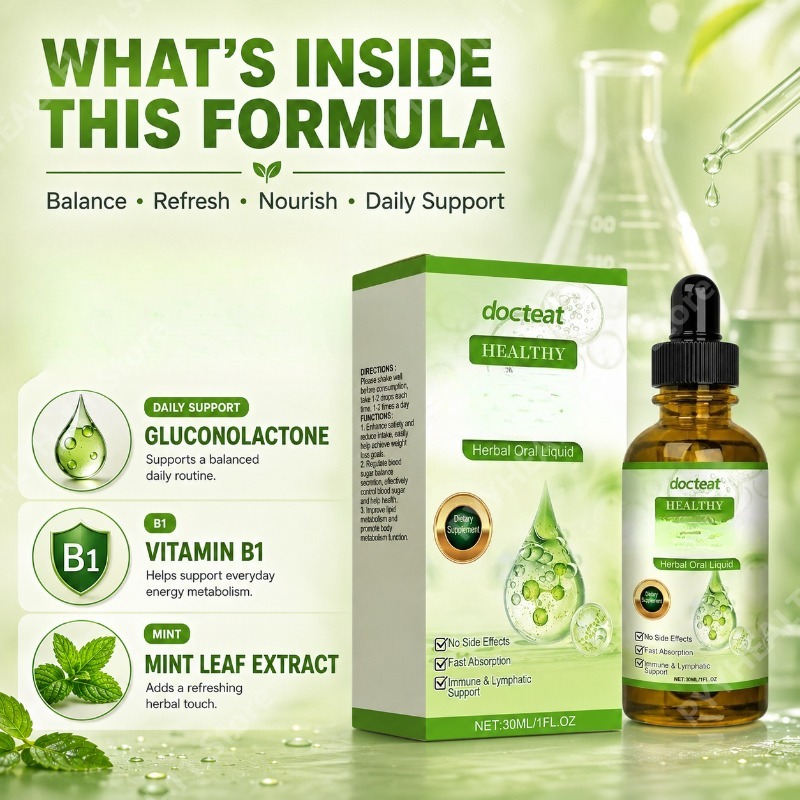 สารสกัดจากใบสะระแหน่และวิตามิน - Herbal Wellness Liquid บทวิจารณ์และราคา