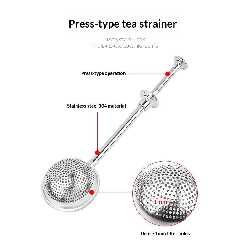 ที่กรองชาสแตนเลสด้ามยาว ตาข่าย - Nettle Leaf Tea บทวิจารณ์และราคา